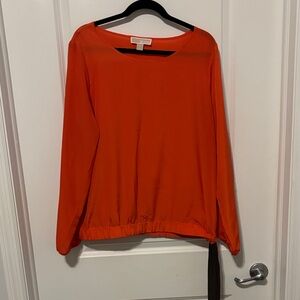 Women's Orange Blouse